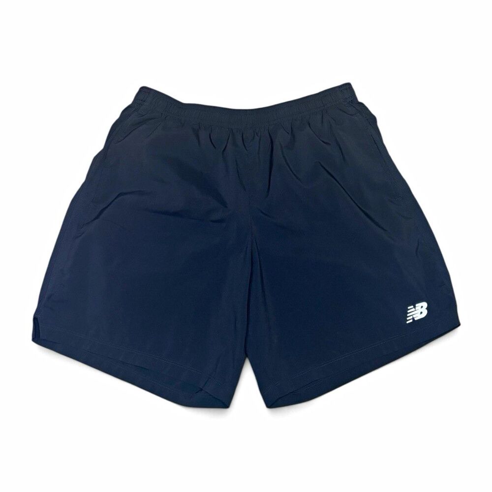 New Balance Men's NB Dry Athletic Running Shorts Black Drawstring Size L